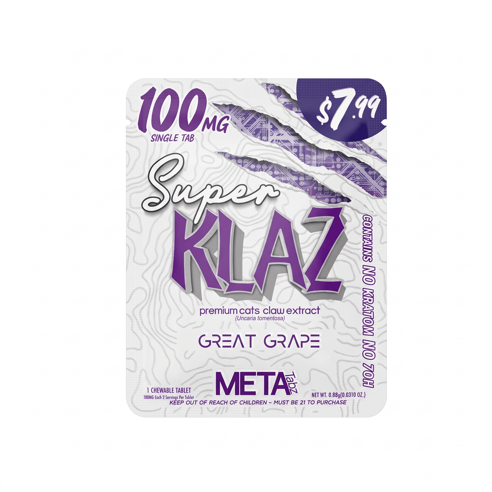 Super Klaz Cat's Claw Extract Tablet (100mg - 1 Count) - 7OH.com