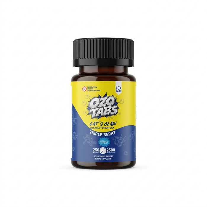 Ozo Tabs Cat's Claw Tablets (2500mg - 10 Count)