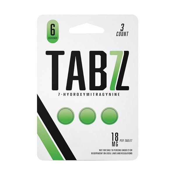 Tabz 7-Hydroxymitragynine Tablets (54mg - 3 Count) | BOX OF 10