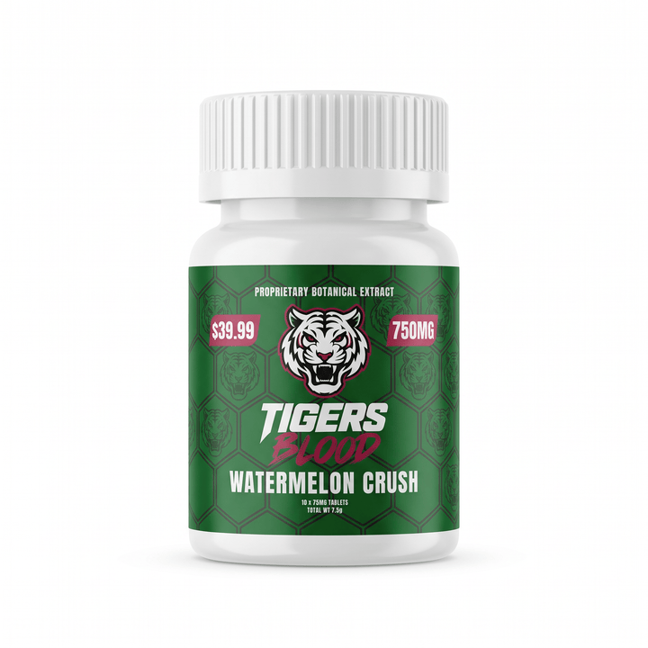 Tigers Blood Botanical Tablets (750mg - 10 Count) - 7OH.com