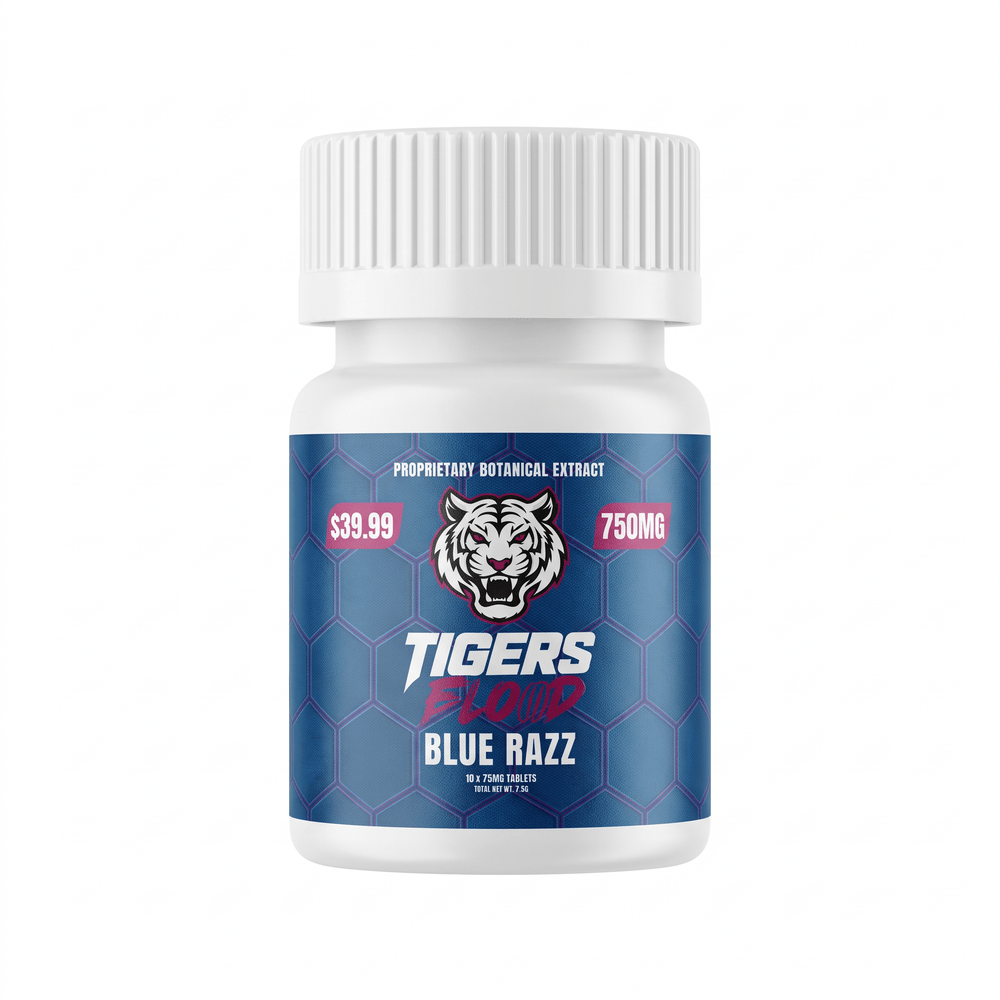 Tigers Blood Botanical Tablets (750mg - 10 Count) - 7OH.com