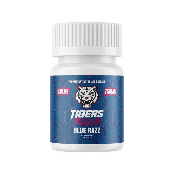 Tigers Blood Botanical Tablets (750mg - 10 Count) - 7OH.com