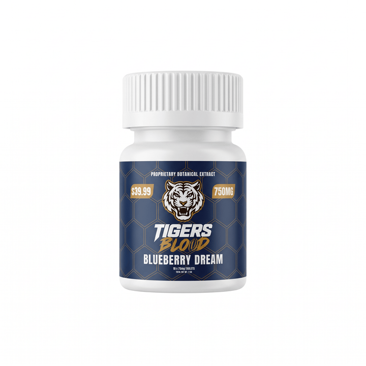 Tigers Blood Botanical Tablets (750mg - 10 Count) - 7OH.com