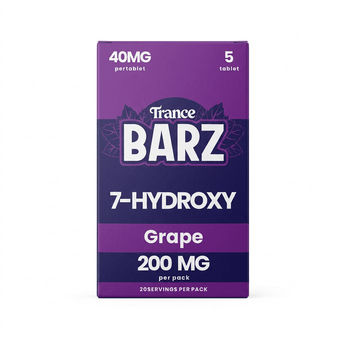Trance Barz 7-OH Tablets (200mg - 5 Count) - 7OH.com