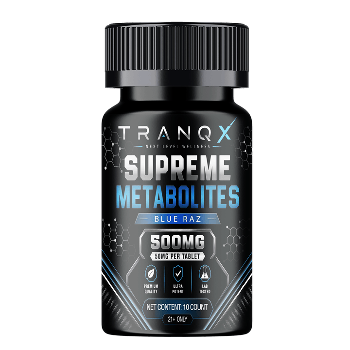 TRANQX Supreme Metabolites MIT-9 Tablets (500mg - 10 Count) - 7OH.com