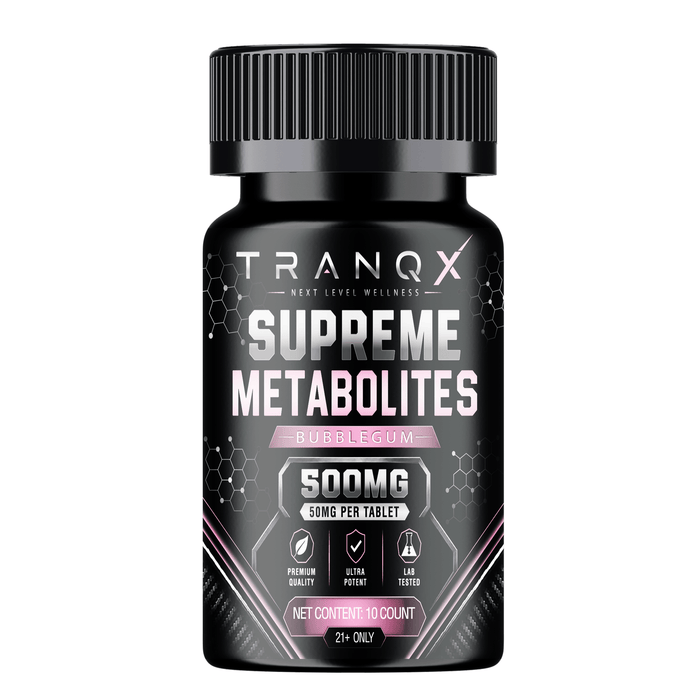 TRANQX Supreme Metabolites MIT-9 Tablets (500mg - 10 Count) - 7OH.com