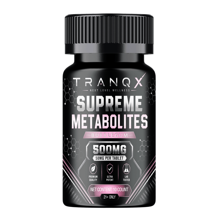 TRANQX Supreme Metabolites MIT-9 Tablets (500mg - 10 Count) - 7OH.com