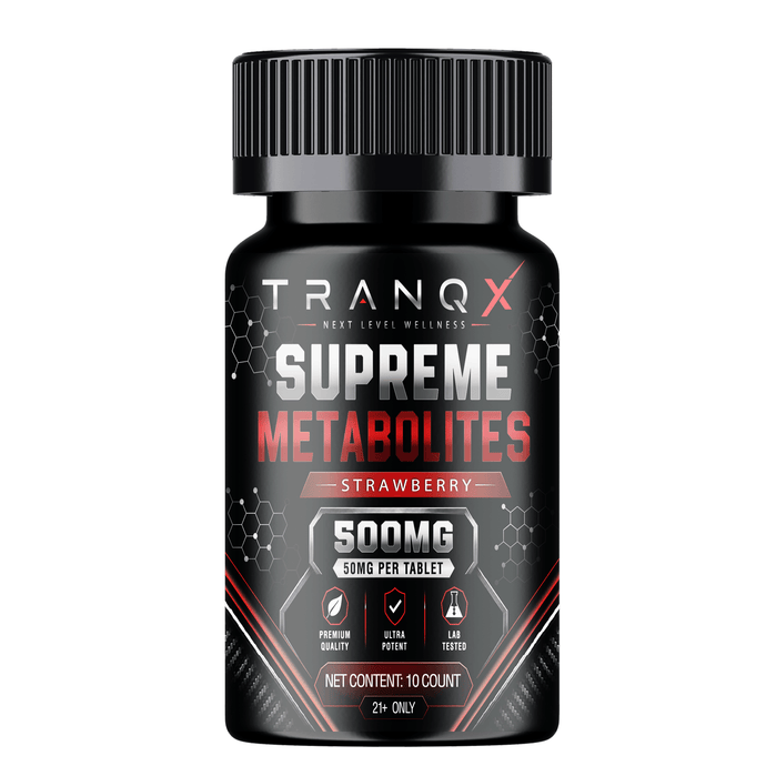 TRANQX Supreme Metabolites MIT-9 Tablets (500mg - 10 Count) - 7OH.com