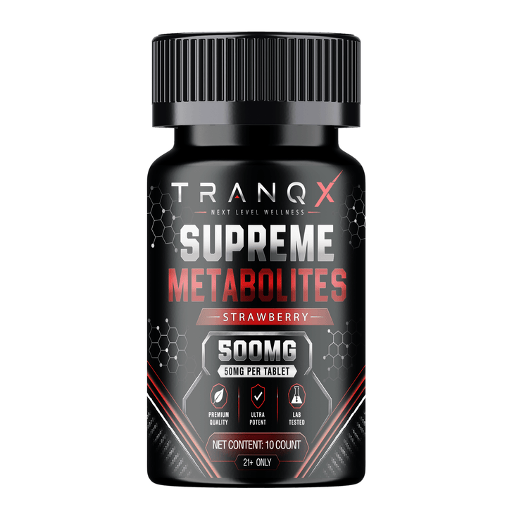 TRANQX Supreme Metabolites MIT-9 Tablets (500mg - 10 Count) - 7OH.com