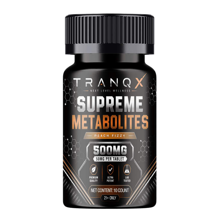 TRANQX Supreme Metabolites MIT-9 Tablets (500mg - 10 Count) - 7OH.com