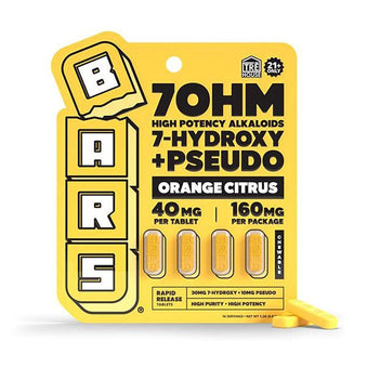 Tre House BARS 7 - OH + Pseudo Tablets (160mg - 4 Count) - 7OH.com