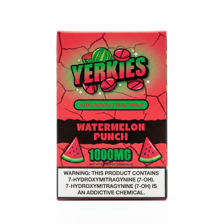 Yerkies 7-OH Tablets (1000mg - 10 Count)