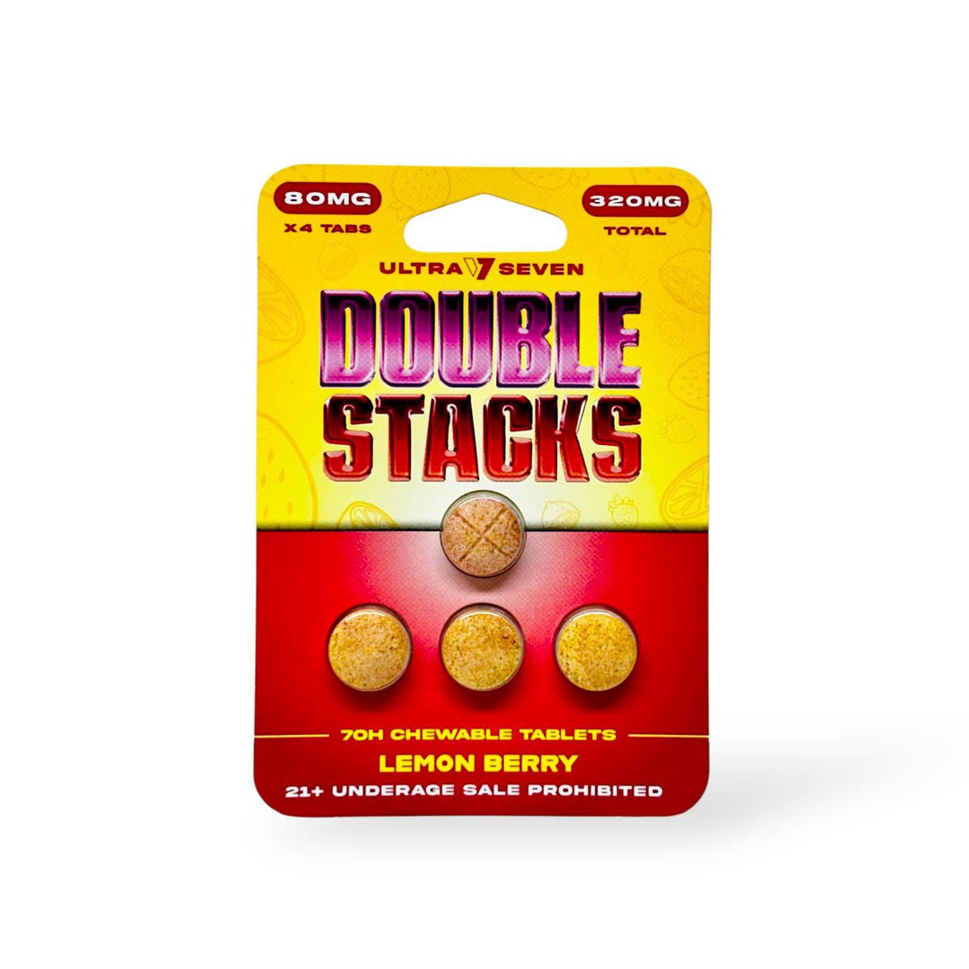 Ultra Seven Double Stacks 7 - OH Tablets (320mg - 4 Count) - 7OH.com