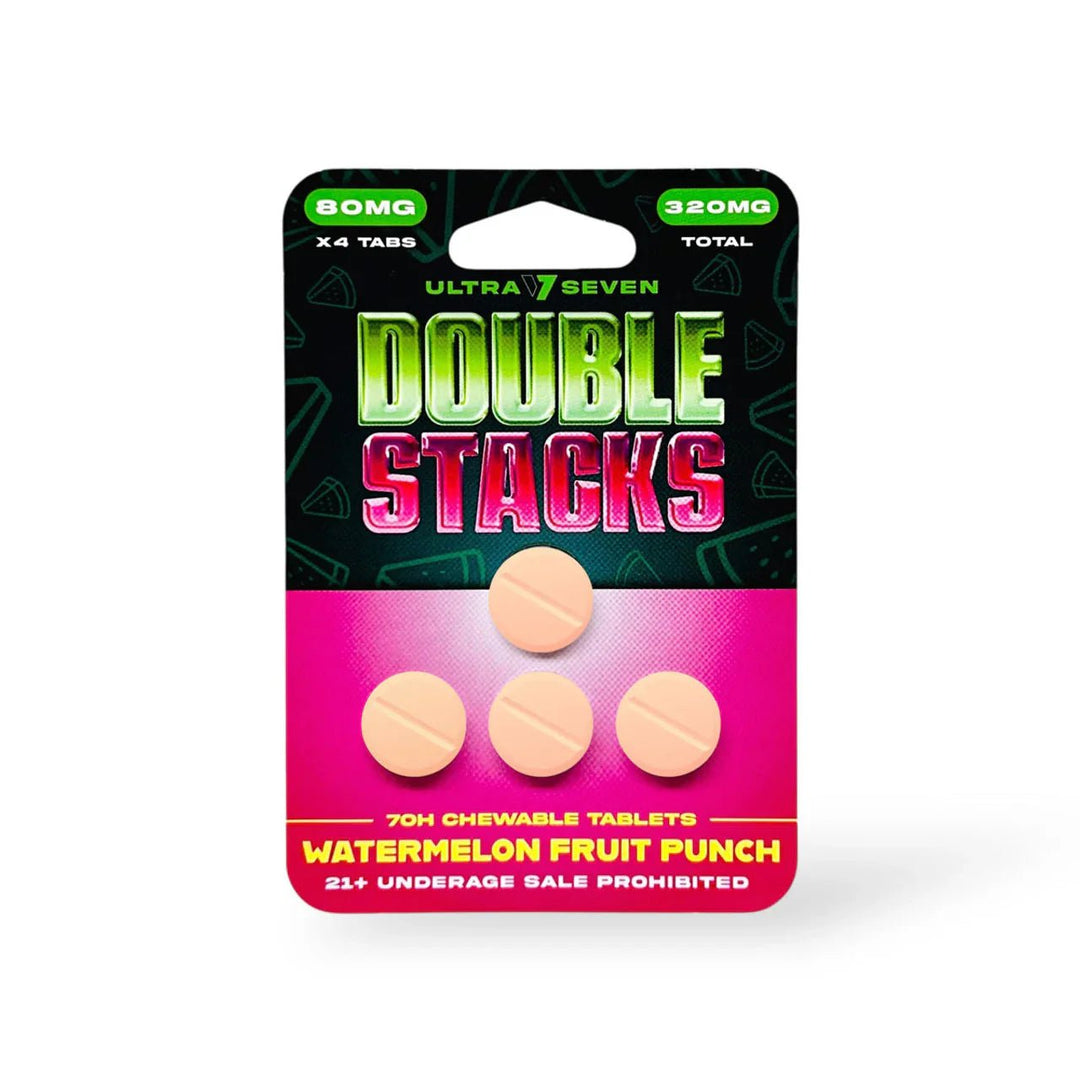 Ultra Seven Double Stacks 7 - OH Tablets (320mg - 4 Count) - 7OH.com