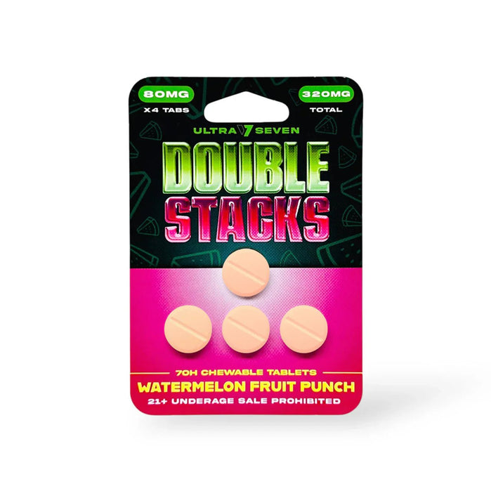 Ultra Seven Double Stacks 7 - OH Tablets (320mg - 4 Count) - 7OH.com