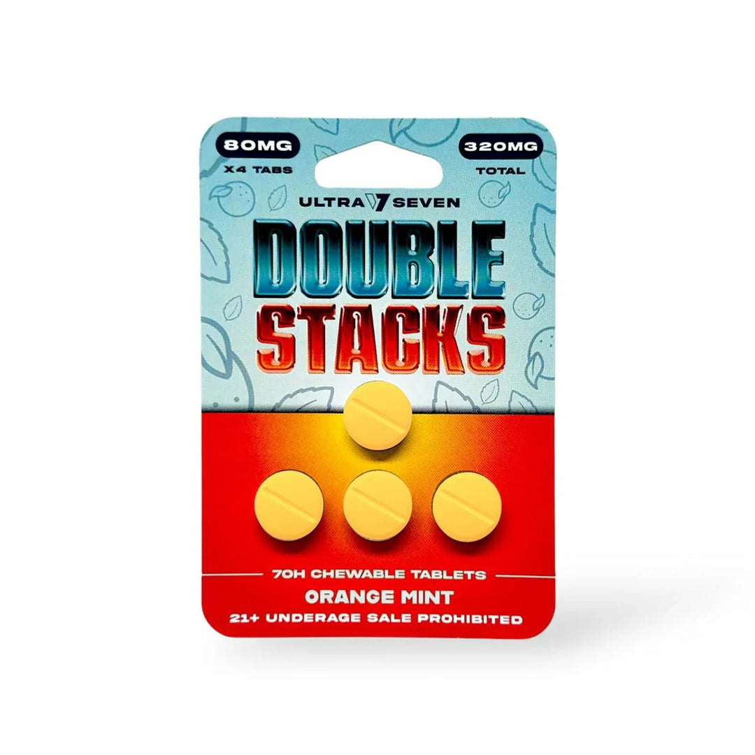 Ultra Seven Double Stacks 7 - OH Tablets (320mg - 4 Count) - 7OH.com
