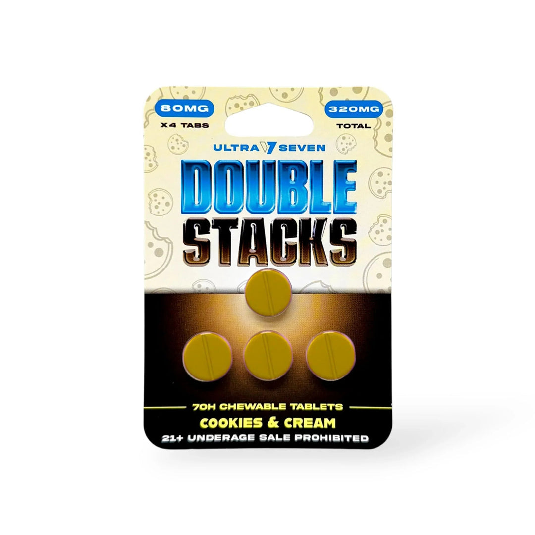 Ultra Seven Double Stacks 7 - OH Tablets (320mg - 4 Count) - 7OH.com