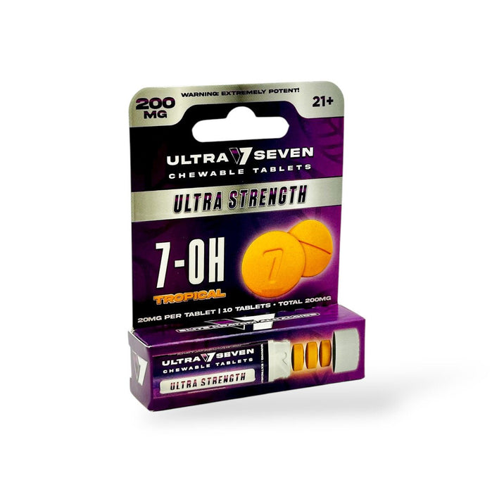 Ultra Seven Ultra Strength 7-OH Tablets (200mg - 10 Count) - 7OH.com