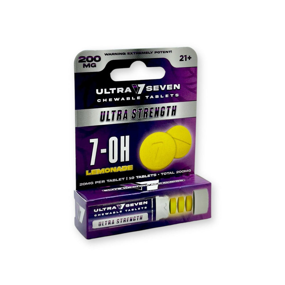 Ultra Seven Ultra Strength 7-OH Tablets (200mg - 10 Count) - 7OH.com