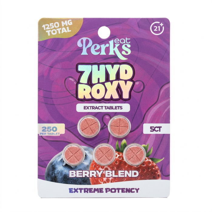 Eat Perks 7-OH Tablets (1250mg - 5 Count)