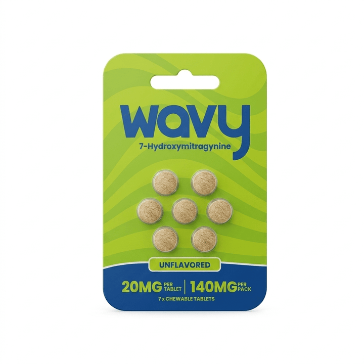Wavy 7-OH Tablets (140mg - 7 Count) - 7OH.com