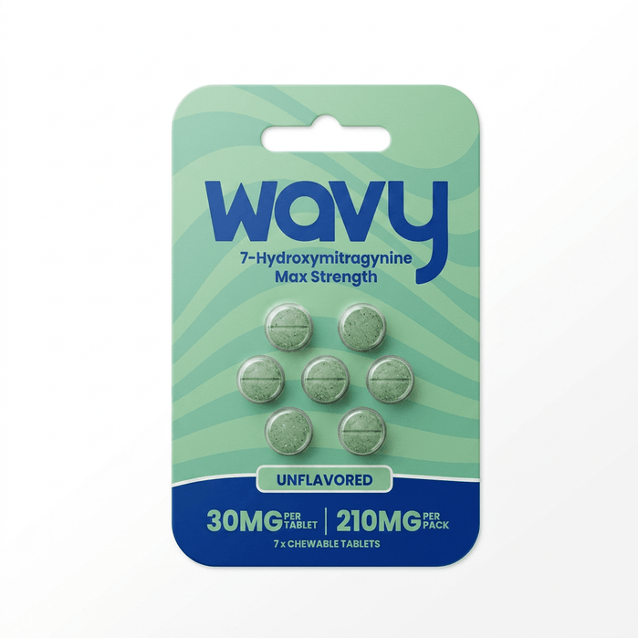 Wavy 7-OH Tablets (210mg - 7 Count) - 7OH.com