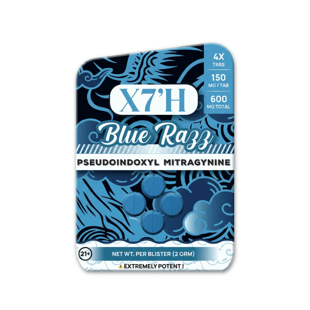 X7'H Pseudo Tablets (600mg - 4 Count) - 7OH.com