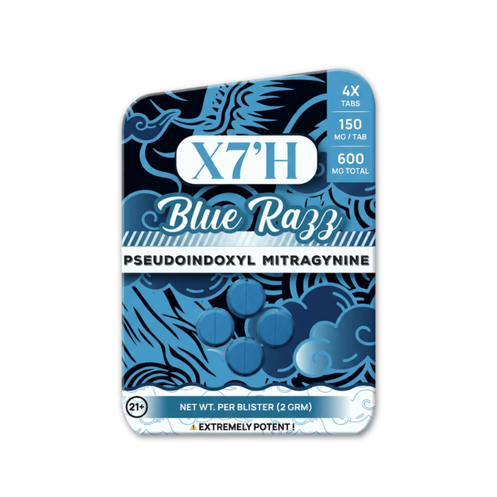 X7'H Pseudo Tablets (600mg - 4 Count) - 7OH.com