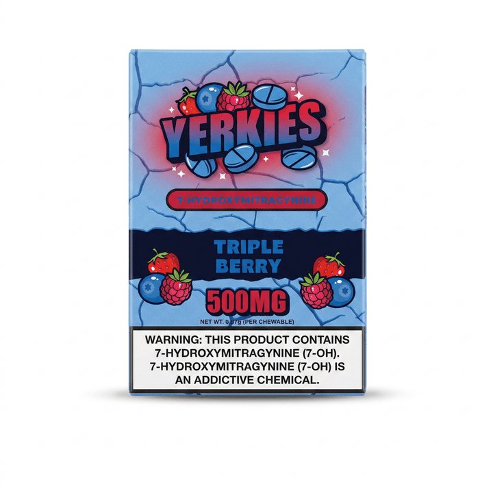 Yerkies 7-OH Tablets (500mg - 10 Count) - 7OH.com