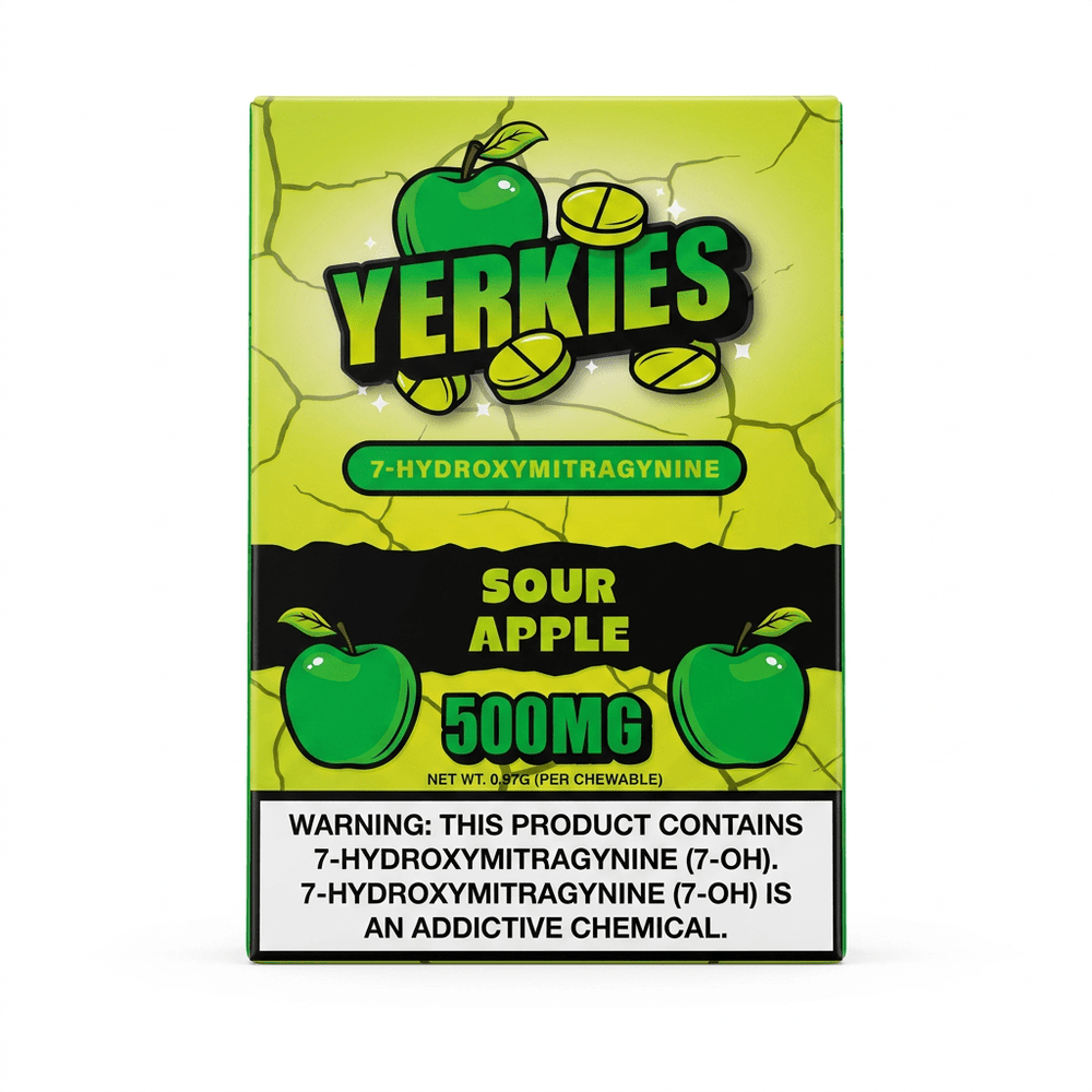 Yerkies 7-OH Tablets (500mg - 10 Count) - 7OH.com