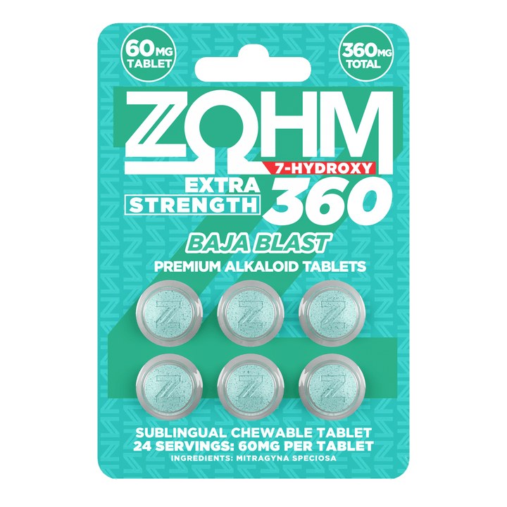 ZOHM 7-OH Tablets (360mg - 6 Count) - 7OH.com
