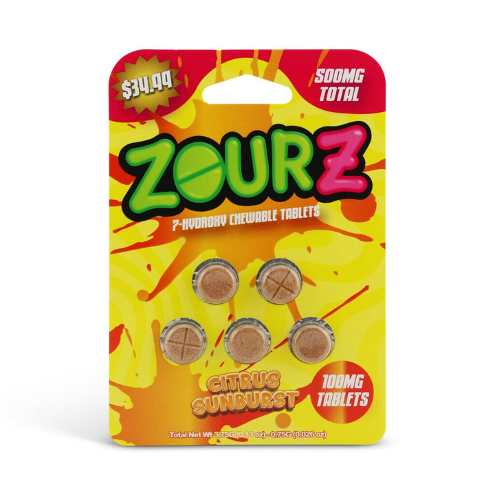 Zourz 7-OH Tablets (500mg - 5 Count)