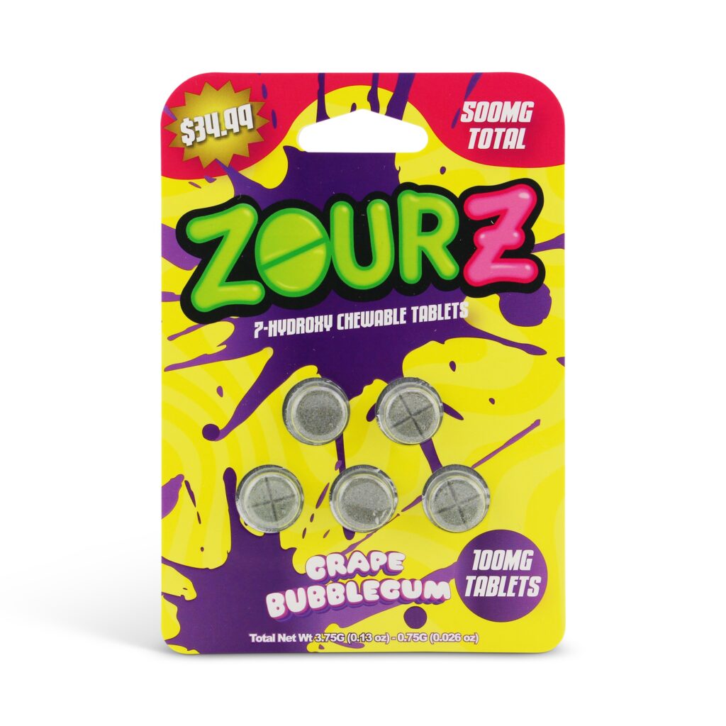 Zourz 7-OH Tablets (500mg - 5 Count)