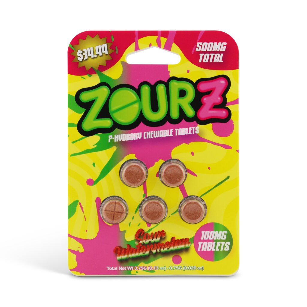 Zourz 7-OH Tablets (500mg - 5 Count)