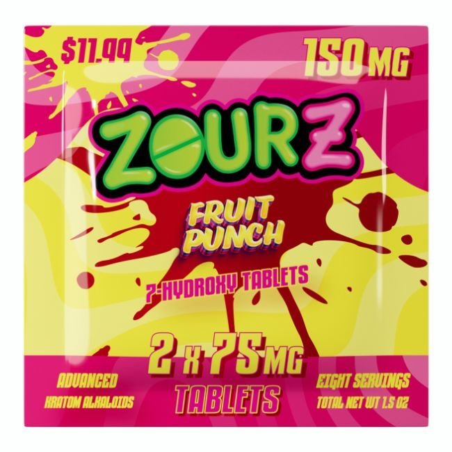 Zourz 7-OH Tablets (150mg - 2 Count) - 7OH.com
