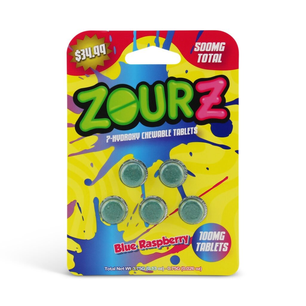 Zourz 7 - OH Tablets (500mg - 5 Count) - 7OH.com