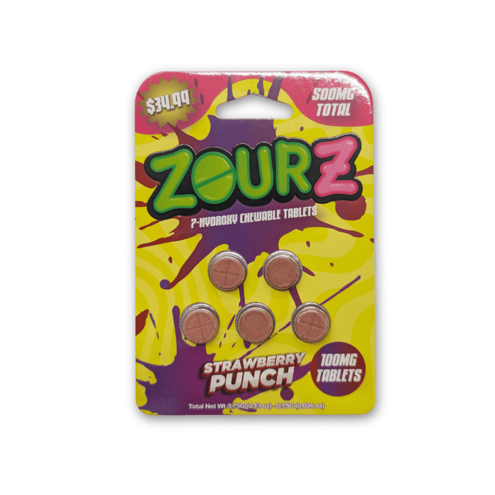 Zourz 7 - OH Tablets (500mg - 5 Count) | BOX OF 10 - 7OH.com