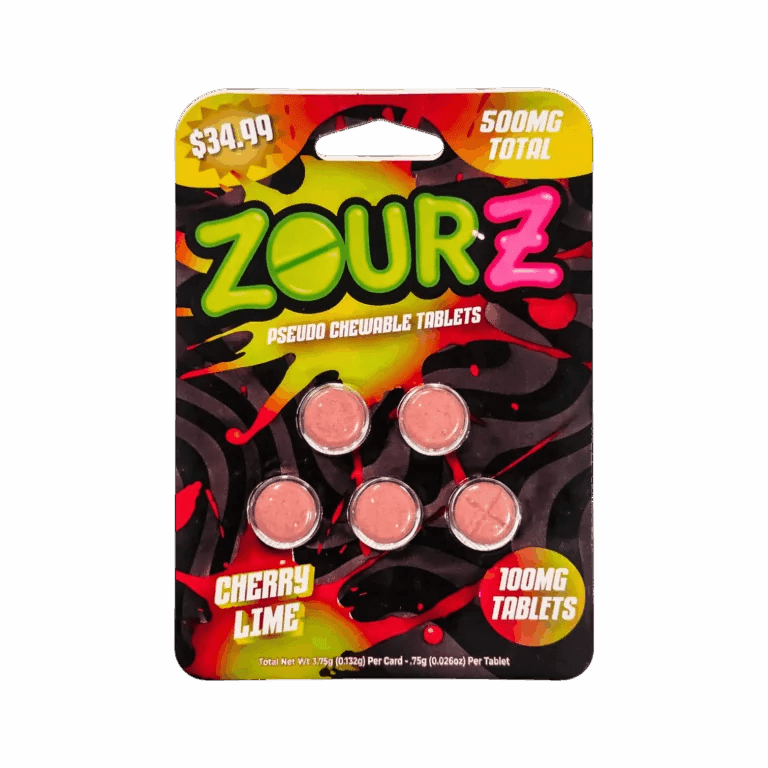 Zourz Pseudo Tablets (500mg - 5 Count) - 7OH.com